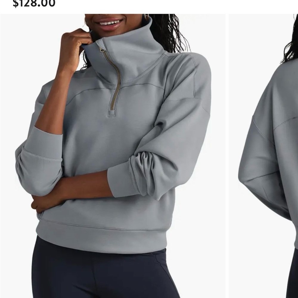 RHONE Half zip sweater dreamglow